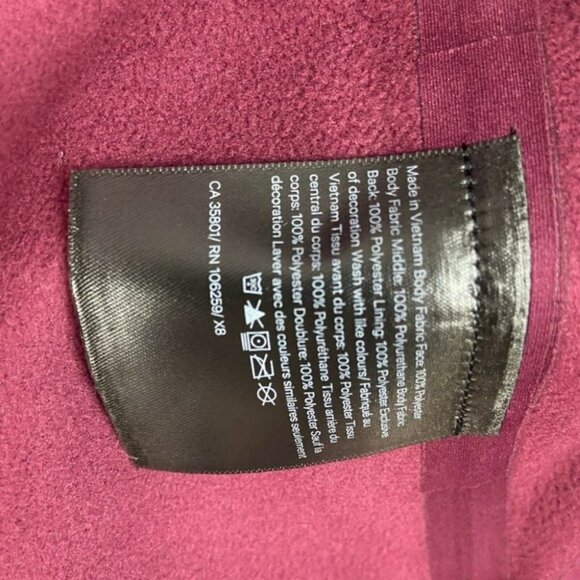 NWT Lululemon Glyde Along Softshell Rain Coat Burgundy Size 2 Waterproof‎ Jacket - Picture 10 of 14